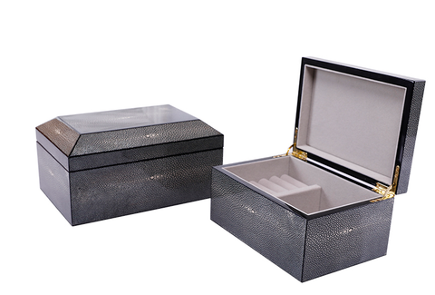 Grey Jewelry Box