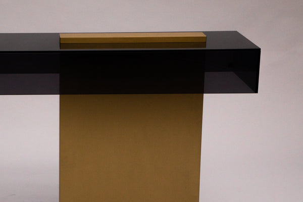 Tinted Acrylic Console