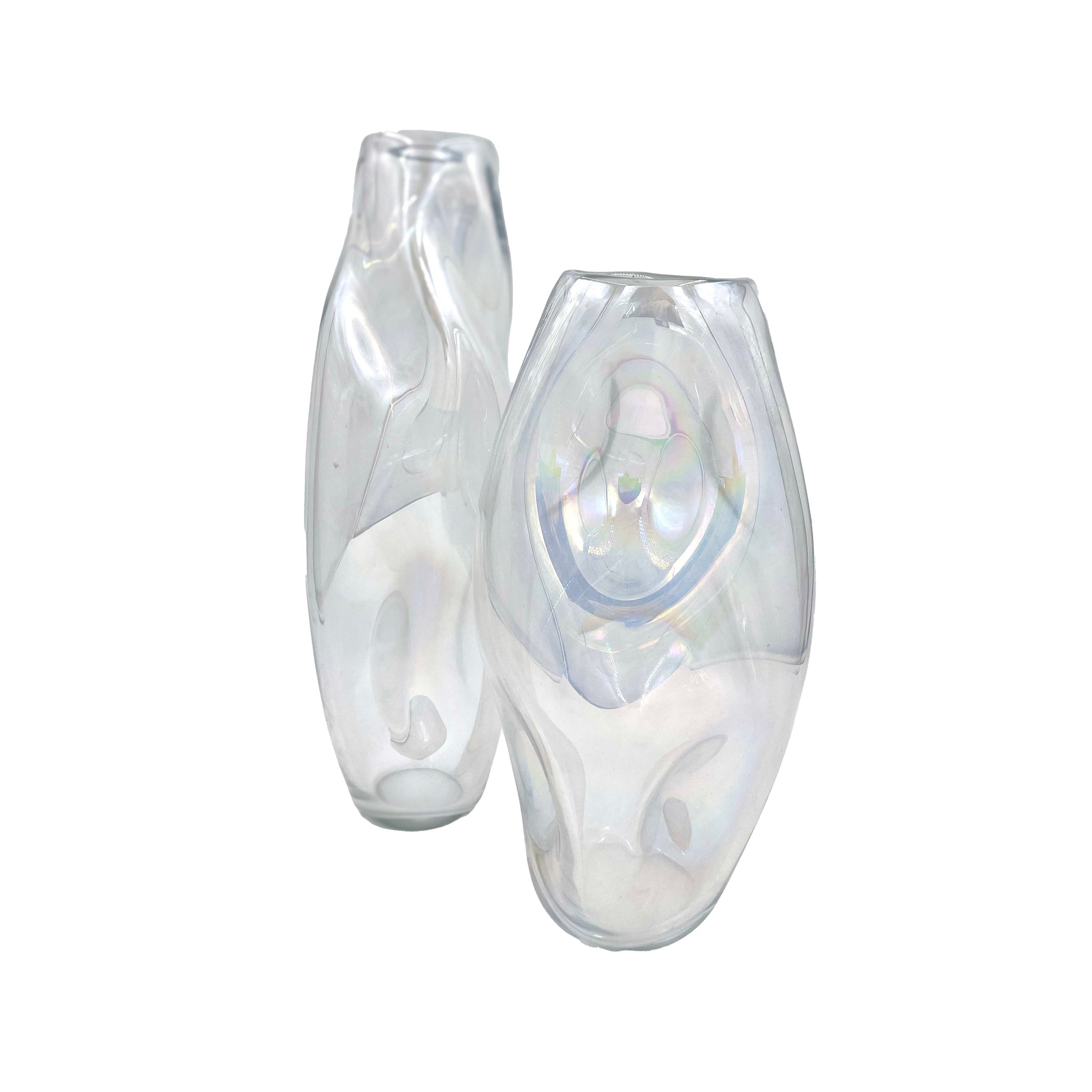 Curved Clear Vase (L)