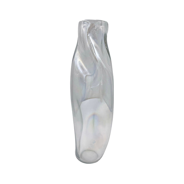 Curved Clear Vase (S)