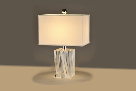 Modern Clear Acrylic Table Lamp
