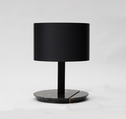 Black Marble Table Lamp