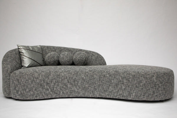 Gray Art Deco Sofa