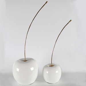 White Glass Apple (M)