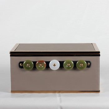 Solo Jade Inlaid Decorative Box