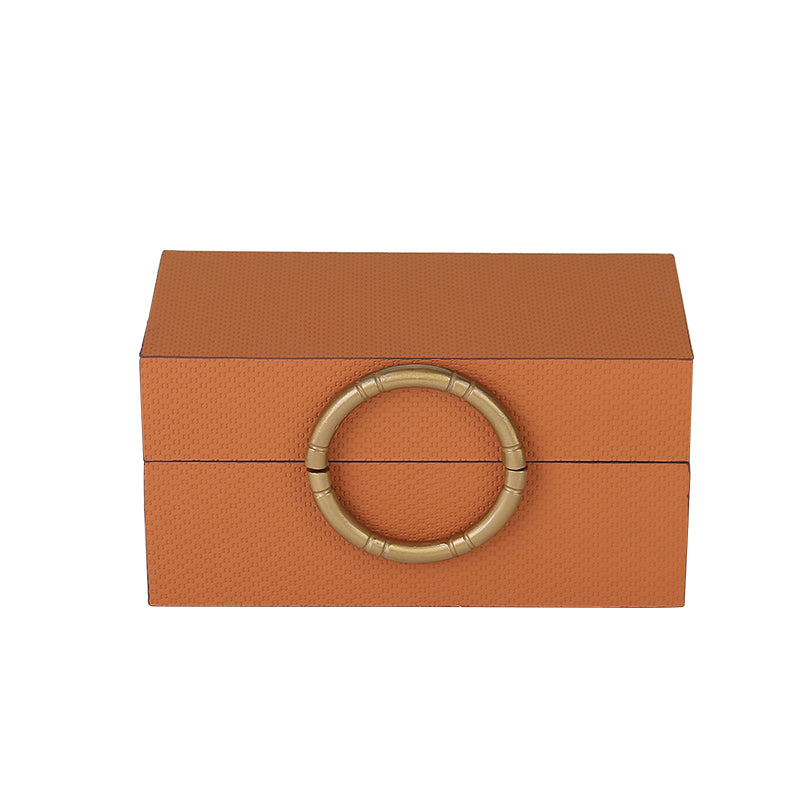 Large Leather Jewels Box