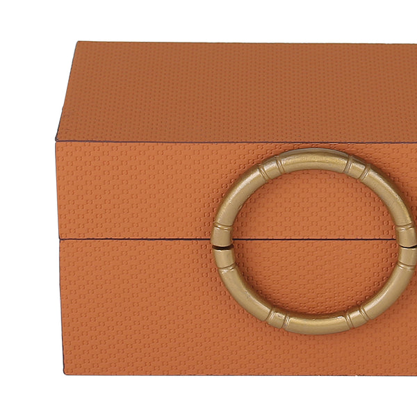 Large Leather Jewels Box
