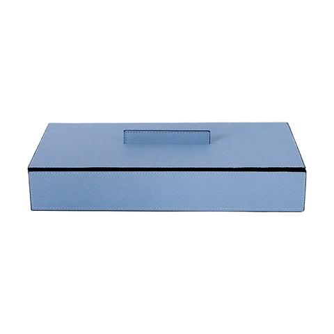 Large Blue Leather Box