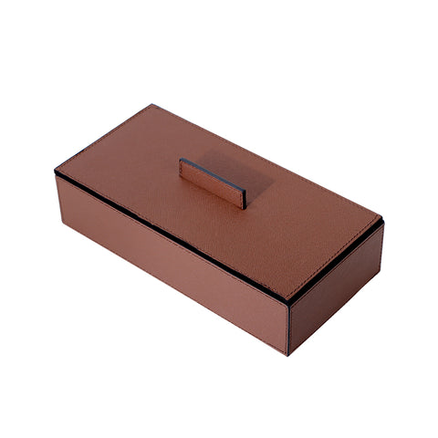 Small Brown Leather Box