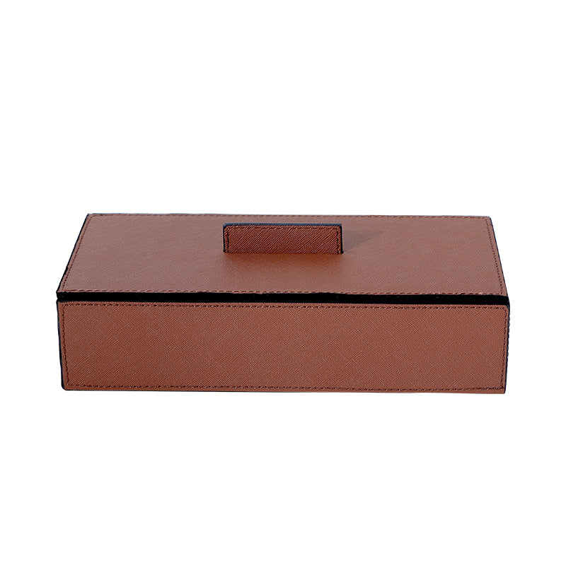 Large Brown Leather Box