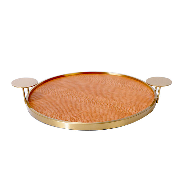 Large Round Serving Tray