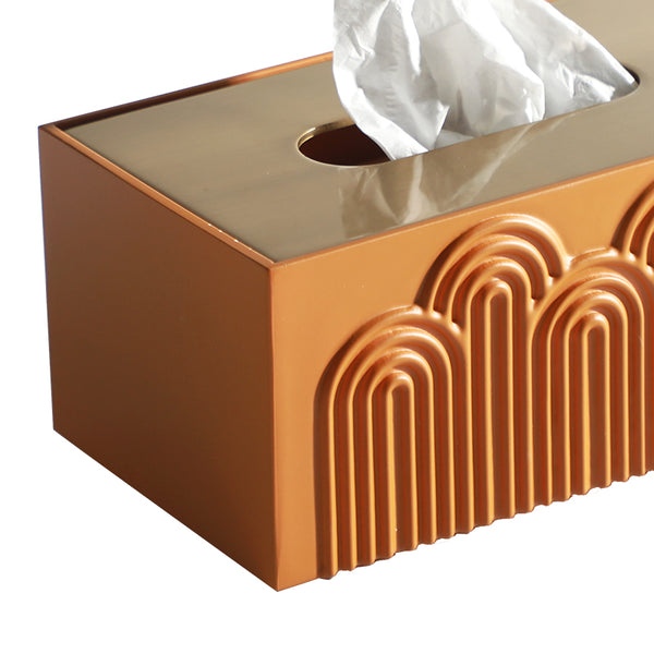 Orange Tissues Box
