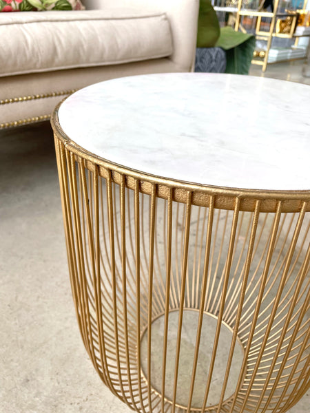 Marble Golden Table