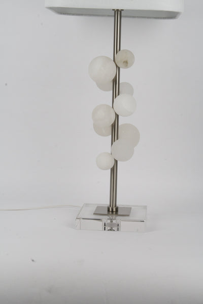Alabaster Bubble Table Lamp