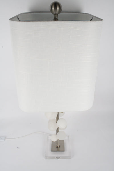 Alabaster Bubble Table Lamp