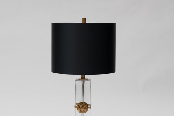 Clear Table Lamp